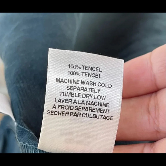 Anthro Amadi Glenn Peasant Sleeves Tiered Tunic MIDI Dress Large - Picture 11 of 15